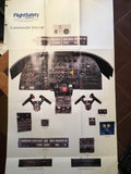Commander Jetprop 840, 980, 900, 1000 Instrument Panel Poster.