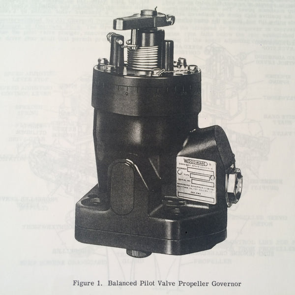 Woodward Balanced Pilot Valve Propeller Governors Overhaul Manual G's