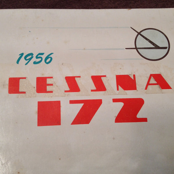 1956 CESSNA 172 MANUAL visual data 5