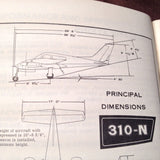 1968 Cessna 310 Owner's Manual.