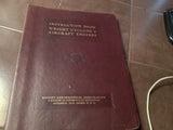 Original 1940 Wright Cyclone 9 Engine C9GA & C9GB Install, Operation & Service Manual.