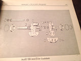 Original 1940 Wright Cyclone 9 Engine C9GA & C9GB Install, Operation & Service Manual.