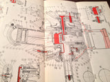 Original 1940 Wright Cyclone 9 Engine C9GA & C9GB Install, Operation & Service Manual.