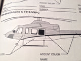 Bell 412EP Technical Information Booklet Manual.