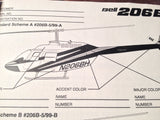Bell 206B-3 Technical Information Booklet Manual.