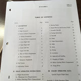 1945 Piper Cub L-4J Flight Operating Instructions