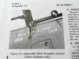 1945 Piper Cub L-4J Flight Operating Instructions