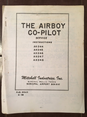 Mitchell AirBoy CoPilot Autopilot Service manual.
