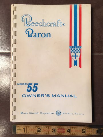 Beechcraft Baron Model 55 Owner's Manual.