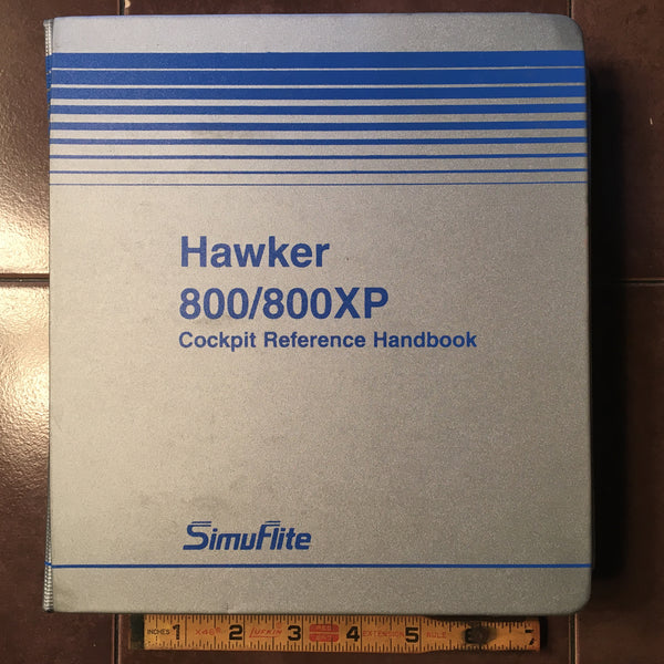Hawker 800 / 800XP Cockpit Reference Manual. G's Plane Stuff