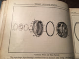 Original 1940 Wright Cyclone GR-1820-G200 Install, Operation & Maintenance Manual.