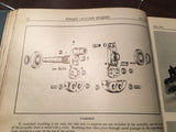 Original 1940 Wright Cyclone GR-1820-G200 Install, Operation & Maintenance Manual.
