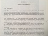 Edo Piper AutoControl I & II & AltiMatic I & II Autopilot Service Manual.