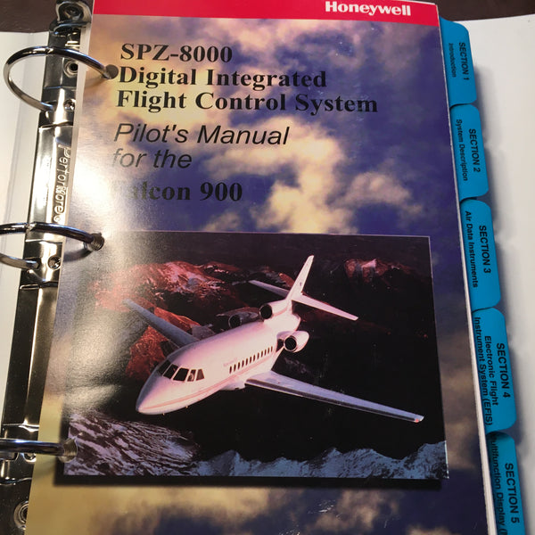 Honeywell SPZ-8000 FCS in Falcon 900 Pilot's Manual. – G's Plane Stuff