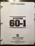 S-tec System 60-1 Autopilot Service Manual.