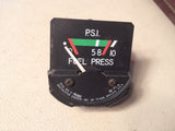 Fuel Pressure PSI Gauge, Rochester 5-90301.