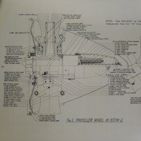 Hartzell Propeller HCB3TN2, HCB3TN3 & HCB3TN5 Overhaul Manual. C G's Plane Stuff