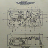 Hartman Motor Controller MC815AS1 Test and Adjustment Procedure & Parts Manual.