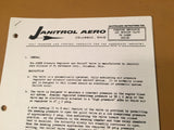 Janitrol Pressure Regulator & Shutoff Valve 24E88 Maintenance Instructions.