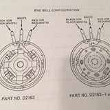 EEMCO D2163, D2163-1, D2839-1 Motor Overhaul & Parts Manual.