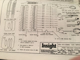 Insight Graphic Monitor 602, 603, 610 & 1200 Install Manual.