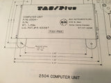 B & D Instruments TAS/Plus Model 2504 Install Manual.