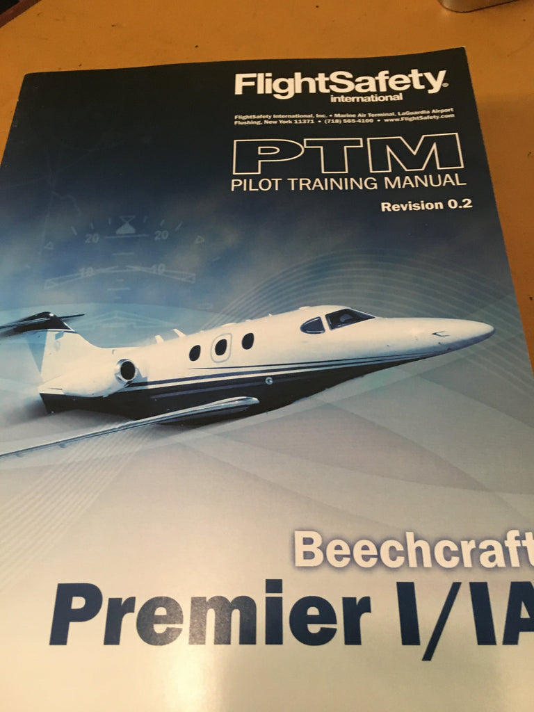 Hawker Beechcraft Premier 1/1A Pilot Training Manual.