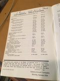 1974 Cessna 172M Skyhawk Owner's Manual.