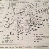 Eclipse Pioneer Gyro Flux Gate Transmitter 15003-1-A & 15003-1-B Overhaul Manual.