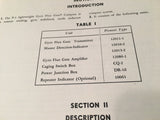 Eclipse Pioneer P-3 Gyro Flux Gate System Install Ops & Line Maintenance Manual.