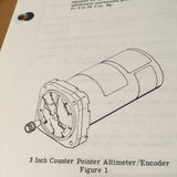 Aero Mechanism 3" Counter Pointer Encoder 8141B Overhaul Manual.