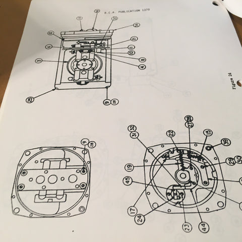 AID RCA 60 Series Rate Gyro - 3" Turn & Slip Overhaul Manual.