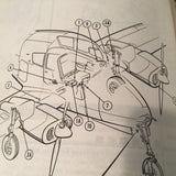 Cessna 310, 310B, 310C & 310D Parts Manual.