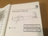 1984 Cessna 185 Skywagon A185F Pilot's Information Manual.