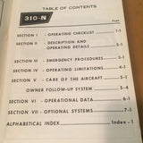 1968 Cessna 310 Owner's Manual.