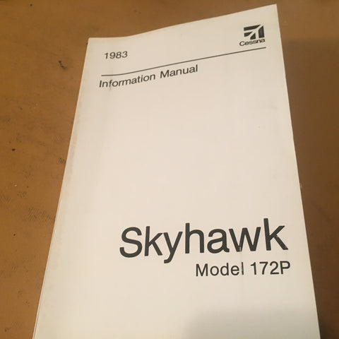 1983 Cessna 172P Pilot's Information Manual.