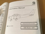 1984 Cessna Skylane 182R Pilot's Information Manual.