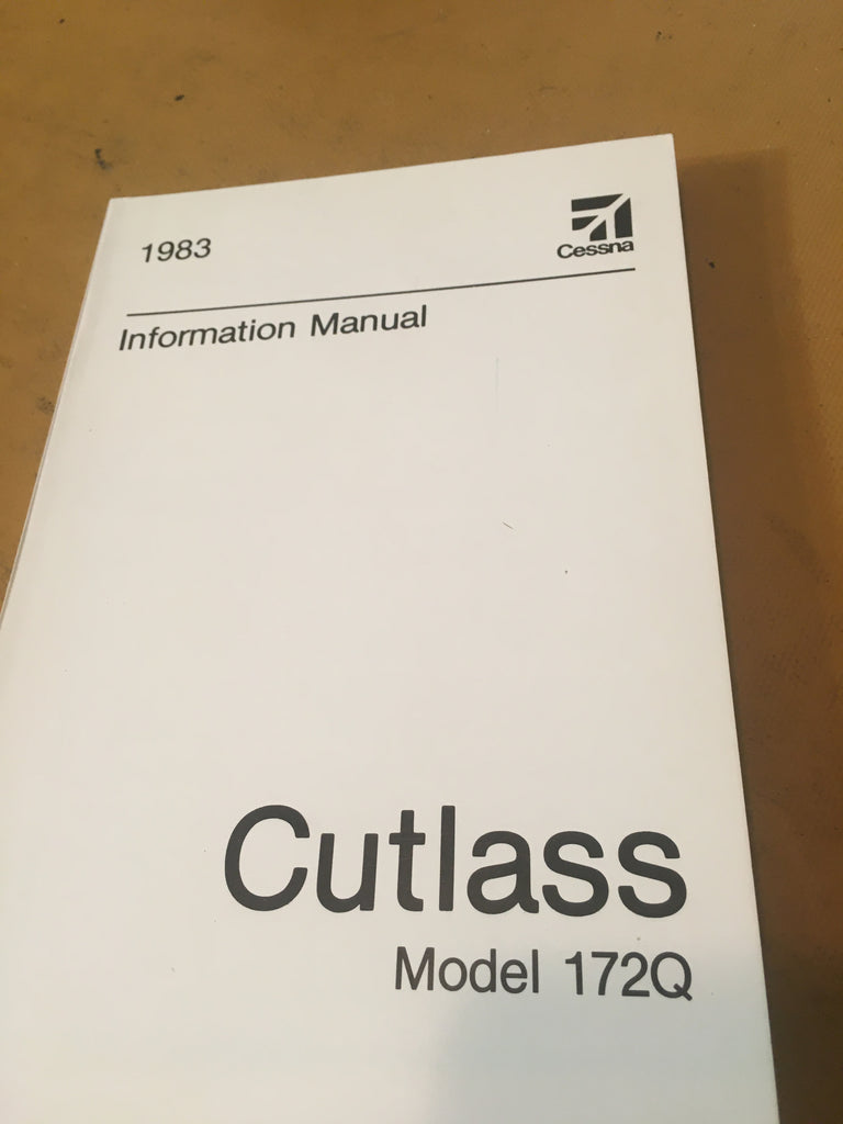 1983 Cessna Cutlass 172Q Pilot's Information Manual.