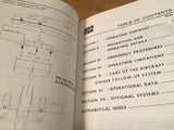 1975 Cessna 402B Owner's Manual.