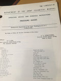 ARMY Pressure Gages Service, Overhaul Manual.