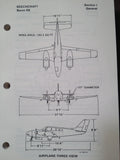 Raytheon Beechcraft  Baron 58 & 58A Pilot's Operating Handbook. POH.