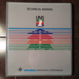Universal UNS-1M NMS Navigation Management System Install & Technical Manual.