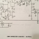 TKM Michel MX11 Comm Service & Parts Manual.