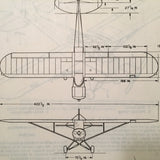 Original L-21A aka PA-18 Piper Cub Erection & Maintenance Manual.