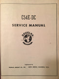Douglas C-54E-DC Skymaster Service Manual.