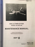 de Havilland Canada DHC-6 Twin Otter Service Manual Series 100 & 200.