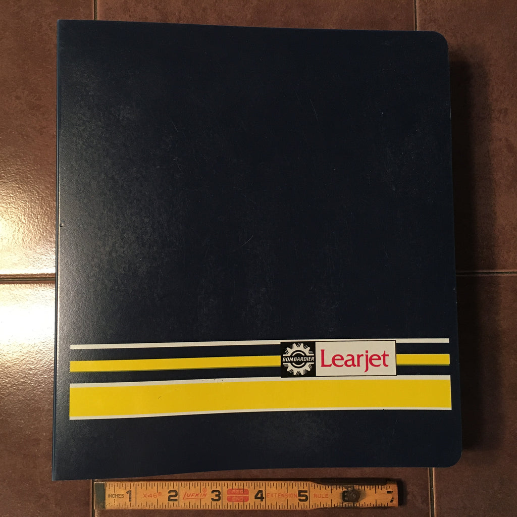 Gates Learjet Model 25B & 25C Airplane Flight Manual.