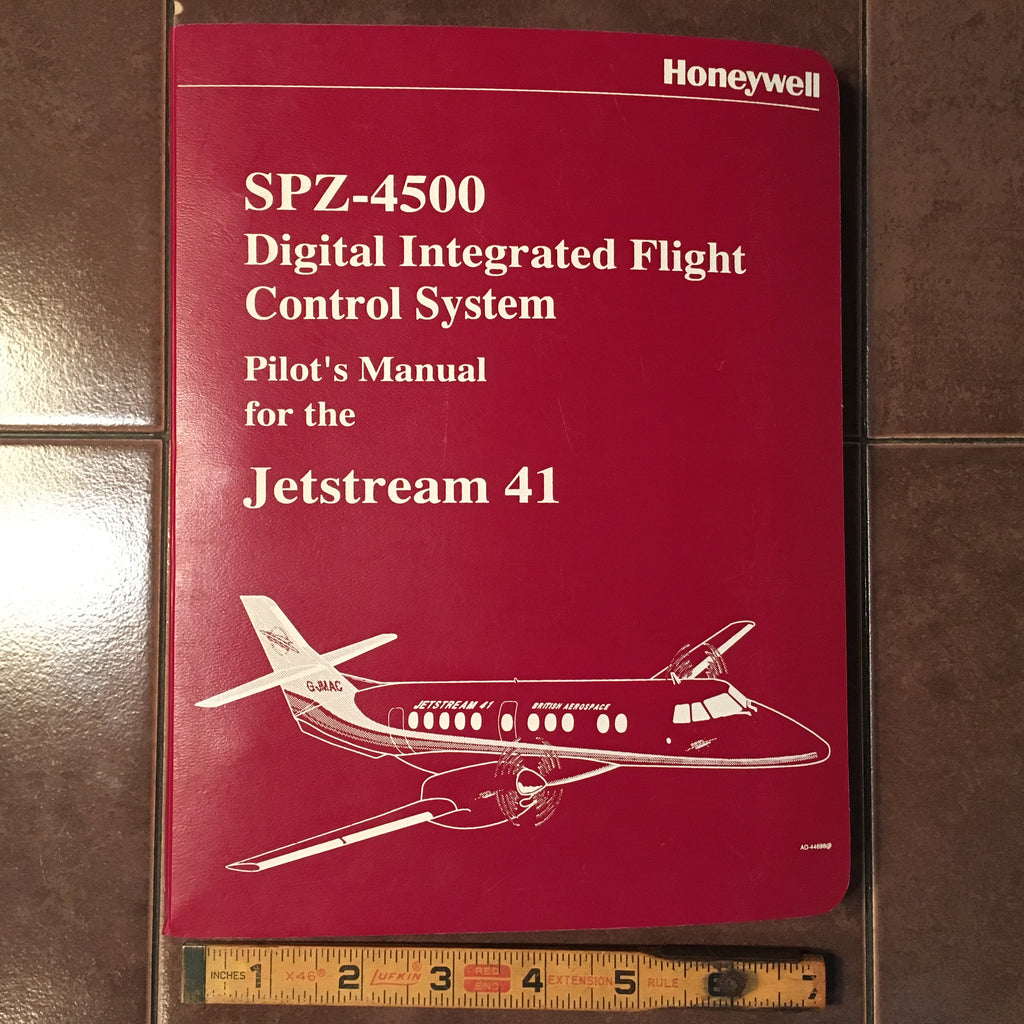 Honeywell SPZ-4500 IFCS in BAe Jetstream 41 Pilot's Guide Manual.