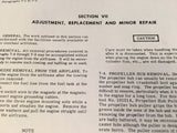 McCulloch Motors Aircraft Engine O-100-1 Service Institutions Manual.