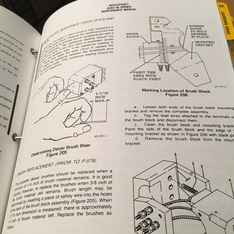 Duke B60 Checklist.pdf Beechcraft Duke 60, A60 & B60 Shop Service Manual. – G's Plane Stuff